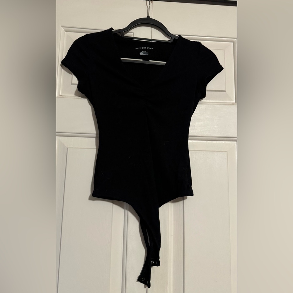 American Eagle Outfitters Black Bodysuit